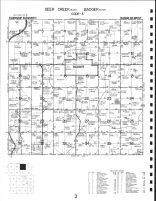 Deer Creek Township - East, Badger Township - East, Webster County 1986